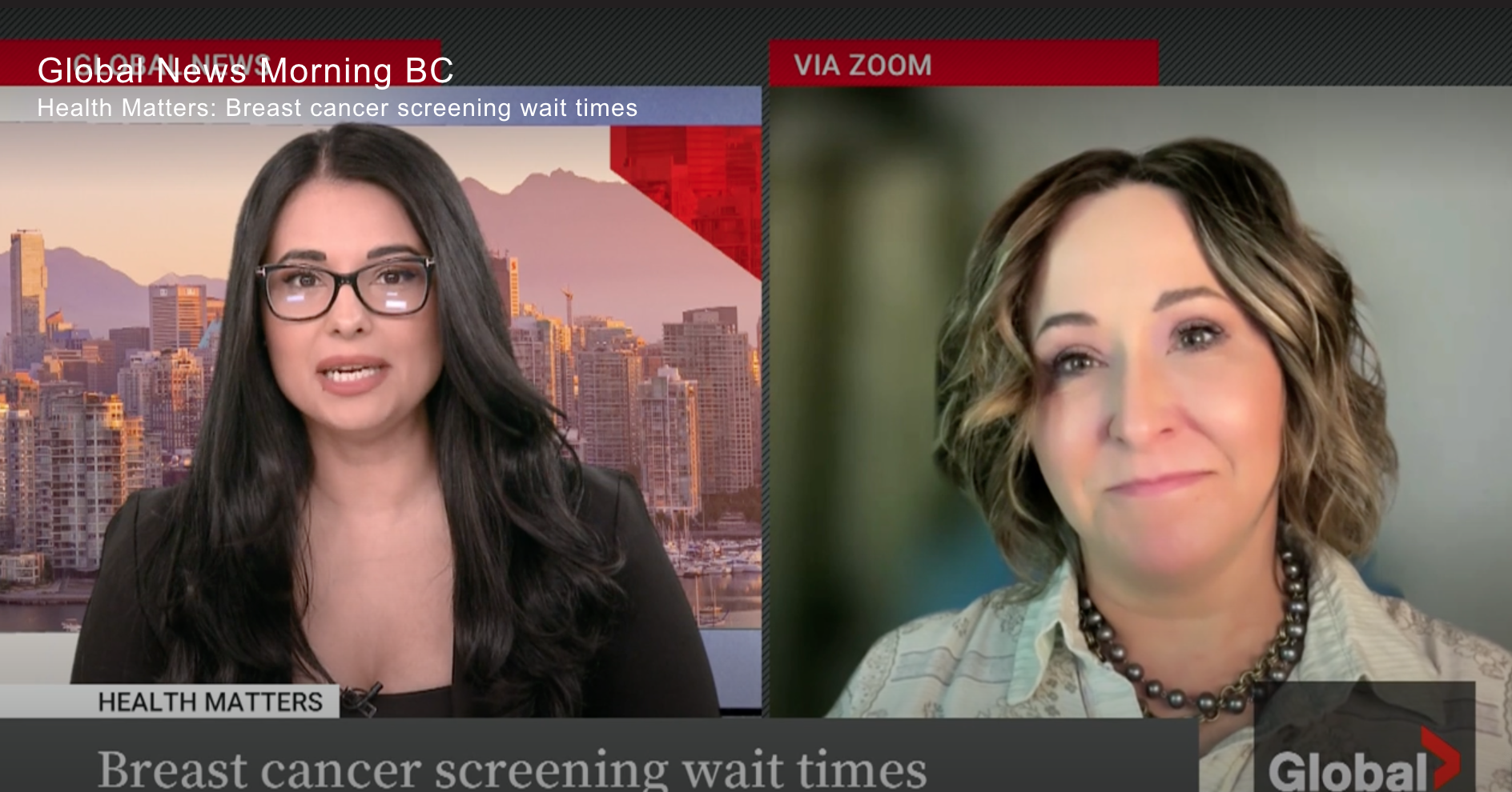 BC Radiological Society president Dr. Brenda Farnquist discusses her concerns about rising breast cancer screening wait times and how long waits impact patients.